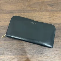 ®️SAINT LAURENT サンローラン 長財布 ラウンドジップウォレット 黒 ブラック レザー ラウンドファスナー