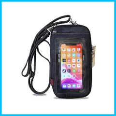 【新着商品】ストラップ ウエストバッグ 財布 スマホケース ベルトポーチ スキミング防止 サコッシュ RFID 大容量 パスポートケース 携帯 ポシェット ボディバッグ 小物入れ ウエストポーチ 斜めがけ ショルダーバッグ 大人 岡山デニム 入れたまま操作 ア