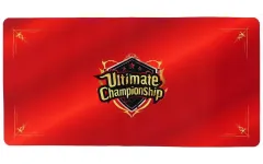 【中古】サプライ カードファイト!! ヴァンガード 特製ラバーマット(プレイマット) Ultimate限定プレイマット レッド Ultimate Vanguard CUP会場限定