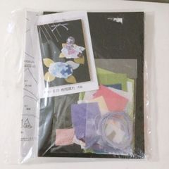 ZB604-6　くるみ絵で作る　12か月の壁飾り ハンドメイド　キット　6月