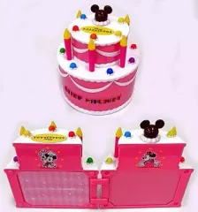 【中古】フォトフレーム・アルバム(キャラクター) ミッキー＆ミニー オリジナルフォトスタンド 「“ハッピーウィッシュデー”プラン」 ディズニーアンバサダーホテル カジュアル・ダイニング シェフ・ミッキー限定