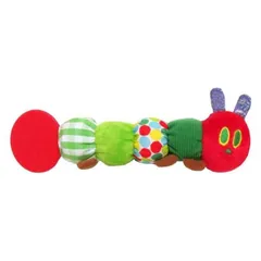 O はらぺこあおむし にぎにぎラトル ベビートイ ベビー エリックカール 日本育児 おもちゃ 知育玩具 0か月 カラフル ギフト ベビーギフト トイ 出産祝い プチギフト 贈り物 お祝い 内祝い プレゼント 発育 室内遊び ベビー用品 おでかけ ブラックフライ