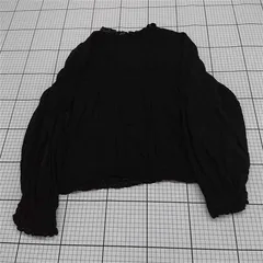 ◇ Θ SLOBE IENA スローブイエナ レース 長袖 ブラウス 表記なし ブラック系 レディース E  【1509180007759】