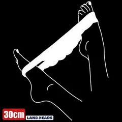 車 ステッカー 30cm セクシー 女性 女 裸 ポーズ 色気給油口 おもしろ バイク カー用品 かわいい シール おしゃれ 転写式