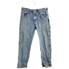 Wrangler デニムパンツ W32 ラングラー レギュラーフィット ライトブルー コットン メキシコ製 古着卸 アメリカ仕入 2501-309