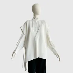 ✨美品✨高級感✨ルフィル　ニットジレ　ロングベスト　ロングジレ　ポンチョ ✨美品✨高級感✨ルフィルニットジレロングベストロングジレポンチョ