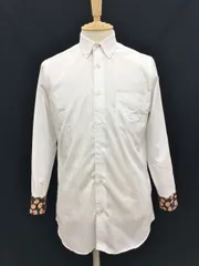 ポールスミス Paul Smith 長袖シャツ M 現行タグ 袖裏マルチ 日本製 2504WR014