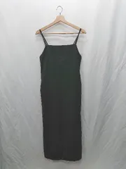 ◇ ⊇ Mila Owen ミラ オーウェン 袖なし ロング ワンピース サイズ1 ブラック レディース E  【1410290072431】