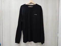 MLVINCE 長袖Tシャツ CLASSIC LOGO L/S TEE サイズXL ブラック 