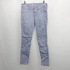 ◇ ⊇ アースミュージックエコロジー カジュアル スキニーパンツ サイズXS ブルー系 レディース E  【1505290006170】