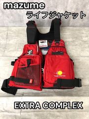 mazume マズメ EXTRA COMPLEX ライフジャケット レッド　酉