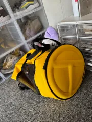 Telfa(テルファー) X EASTPAK(イーストパック) 黄色 ジムサック ナップサック ラージ