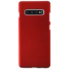 Galaxy S10 ケース SC-03L SCV41 ギャラクシーs10 耐衝撃 シンプル さらさら ハード ケース 【Color】 ワインレッドのサムネイル