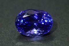 天然ゾイサイト(タンザナイト) ルース 1.403ct 約5mm×7mm ソーティング付き！