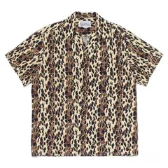ヒロさん専用。 ワコマリア wackomaria アロハ レオパード WACKO MARIA (ワコマリア) LEOPARD HAWAIIAN SHIRT (レオパード