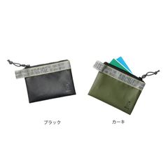 ポーチ ミニポーチ 薄型 ターポリン 仕切り 小銭入れ グラビティ