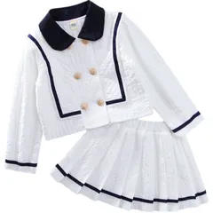 卒業式 スーツ 女の子 入学式 スーツ セットアップ フォーマルスーツ 2点セット 子供スーツ スカートスーツ ジャケット プリーツスカート キッズスーツ スーツ 学園制服 七五三 入学式 卒業式 発表会 長袖 プリーツスカート deyue01
