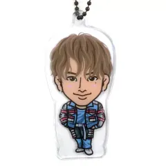 【中古】雑貨 木村慧人(FANTASTICS) クリアチャーム FANTASTIC NINE ライブ衣装 笑顔ver. 居酒屋えぐざいる オンラインカプセル ファイナル景品