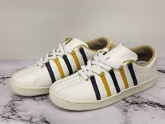 【K-SWISS/Kスイス】CLASSIC88 　02248-156 オフホワイト ネイビー イエロー　27cm　箱入り