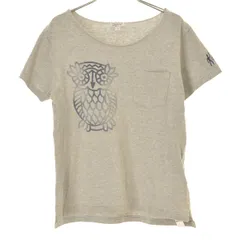【FWKENGINEEREDGARMENTS】オウルプリント半袖Tシャツのサムネイル
