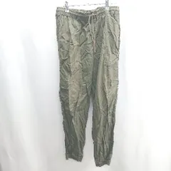 ◇ ⊂ PUMA プーマ ミリタリー カーゴパンツ サイズL カーキ メンズ E  【1409240064565】