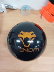 ナショナルチームご用達・12ゲームused ベノム・パニック初号機15p 0oz VENOM PANIC ボウリングボール 15ポンド ABSオンライン ボール