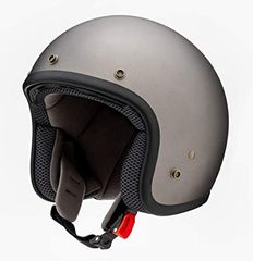 【新品・3営業日で発送】YAMASHIRO 山城 山城(yamashiro) バイク用 ヘルメット ジェット 全排気量対応 YH-001 山城ジェットヘルメット フラットガンメタリック...