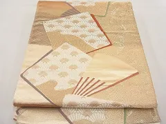 平和屋着物■西陣　六通柄袋帯　唐織　つづれ入　光琳の調べ　金糸　逸品　n-hv2341
