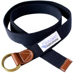 【在庫セール】ベルト ストレッチ 日本製 伸びる素材 ダブルリング メンズ レディース 栃木レザー 無地 別注 GIベルト カジュアル [ゲバルト] 布ベルト