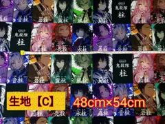 鬼滅の刃【C】 キャラクター生地 はぎれ　ハギレ