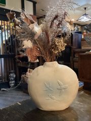花瓶　陶器　壺　古美術　骨董　美術品　アート　フラワーベース　レトロ　アンティーク　ヴィンテージ