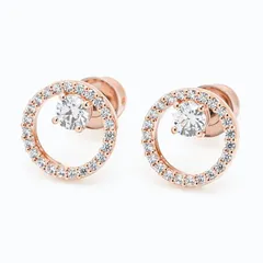 スワロフスキー SWAROVSKI ピアス Constella コンステラ スタッドピアス クリア ローズゴールド レディース 5692263