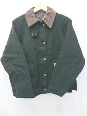 ■ ⊆ JaVa ジャバ コーデュロイ 長袖 ジャンパー サイズL ブラック メンズ E  【1507010001656】