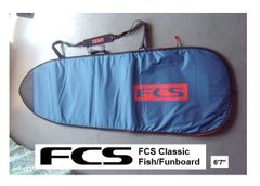 FCS CLASSIC FUN FISH サーフボードケース　6'7