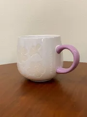 【新品未使用】スタバ　SAKURA2025マグホワイト355ml