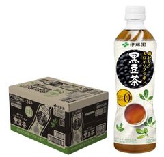 伊藤園 おいしく大豆イソフラボン 黒豆茶 500ml×1ケース/24本