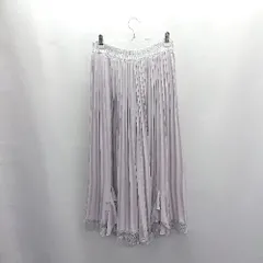 ◇ ⊂ axes femme アクシーズファム ガウチョパンツ サイズM ラベンダー レディース E  【1503060027424】