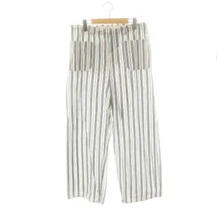 サンシー SUNSEA BLUE NOTE STRIPE PAJAMA PANTS パンツ ストレート ストライプ 3 白 ホワイト 青 ブルー /AT ■OSのサムネイル