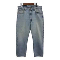 90年代 USA製 Levi's リーバイス 505 デニムパンツ アメカジ ライトブルー (メンズ W36 L30) 中古 古着 Q3037