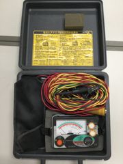 動作未確認 KYORITSU 電池式アナログ接地抵抗計 4102A 現状渡し