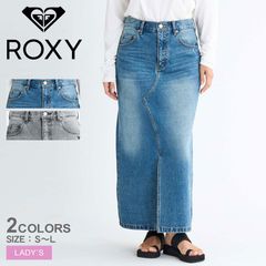 ロキシー スカート RSK251062 レディース LIVED IN DENIM SKIRT ROXY カラー:01.インディゴ  品番：2423-0320