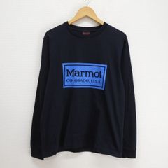 Marmot マーモット TOMQJB57 FRAME LOGO L/S CREW 長袖Tシャツ ロンT ロゴ プリント M 10116856