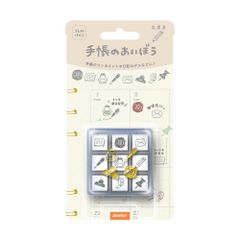 【迅速発送】ビバリー スタンプ ハンコ 手帳小物 手帳のあいぼう 文房具 TSW-114
