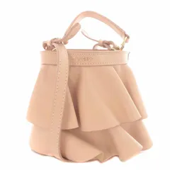 レペット Repetto ENVOLEE BAG ショルダーバッグ ハンドバッグ 2way レザー フリル ピンク /YI21のサムネイル