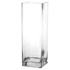 ◆迅速発送◆　ガラスの花瓶 透明 花器 フラワーベース 30cm ガラスベース