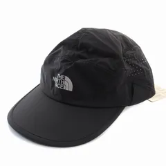 ザノースフェイス THE NORTH FACE タグ付き スワローテイルキャップ ランニング ジョギング アウトドア 黒 ブラック 白 ホワイト NN02370 /KJ