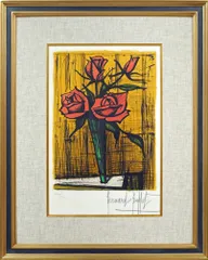 ビュッフェ【静物】 リトグラフ ベルナール・ビュッフェ「静物」リトグラフ :: 絵画買取・販売