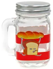 【中古】雑貨 パンどろぼう ミニチュアガラス瓶 「ブロッコリーくじ×パンどろぼう」 E賞