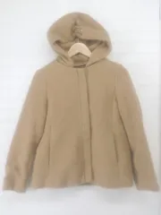 ◇ ◎ a.v.v アーヴェヴェ 2way ショート丈 長袖 コート サイズM キャメル系 レディース E  【1305010005250】