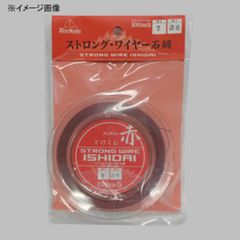[釣武者] ストロングワイヤー石鯛 100m 赤 #38